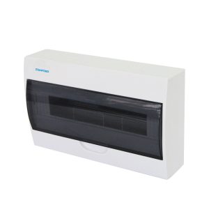 TABLERO PLASTICO SOBREPUESTO T/HUMO 18 POLOS