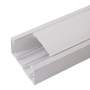 BANDEJA PLASTICA BLANCA 100x50 MM TIRA 2 MTS