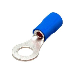 TERMINAL OJO AZUL LEXO 14-16AWG 6,4MM BOLSA 10 UND