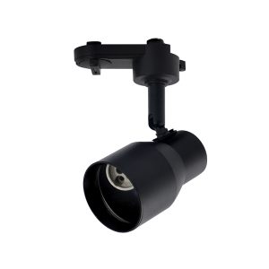 FOCO RIEL MONOFASICO PARA AMP. GU-10 COLOR NEGRO