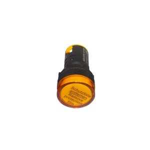 LUZ PILOTO LED 24VDC/VAC AMARILLA 22MM