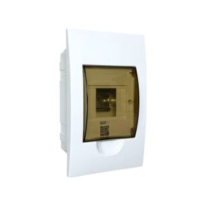 TABLERO PLASTICO EMBUTIDO T/HUMO 4 POLOS