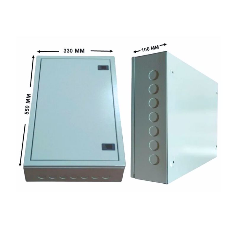 TABLERO METALICO SOBREPUESTO 36 POLOS RAL 7032 2 TABLERO METALICO SOBREPUESTO 36 POLOS RAL 7032 - Imagen 2