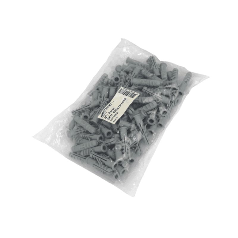 TARUGO PLASTICO 8MM BOLSA 100 UND 4 TARUGO PLASTICO 8MM BOLSA 100 UND - Imagen 4